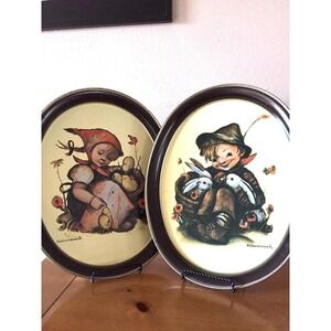 Vintage Hummel trays